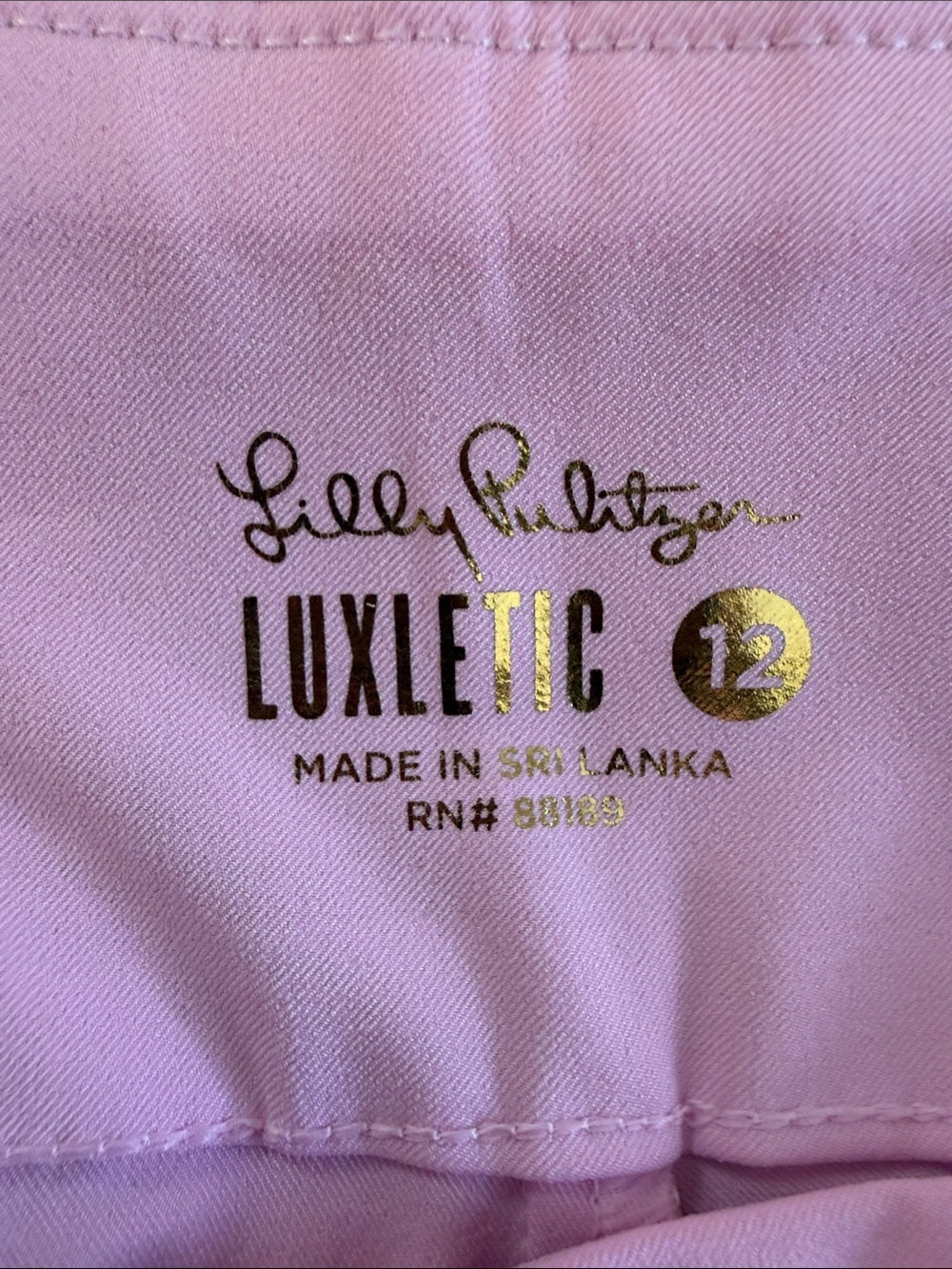 Lilly Pulitzer Pink Corso Pants Size 12 - Picture 4 of 5